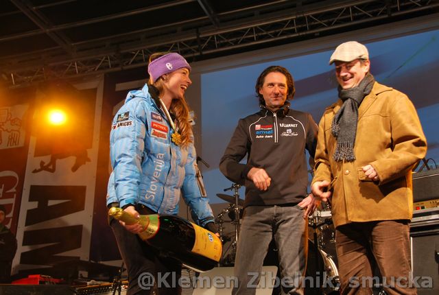 034 Tina Maze, Andrea Massi